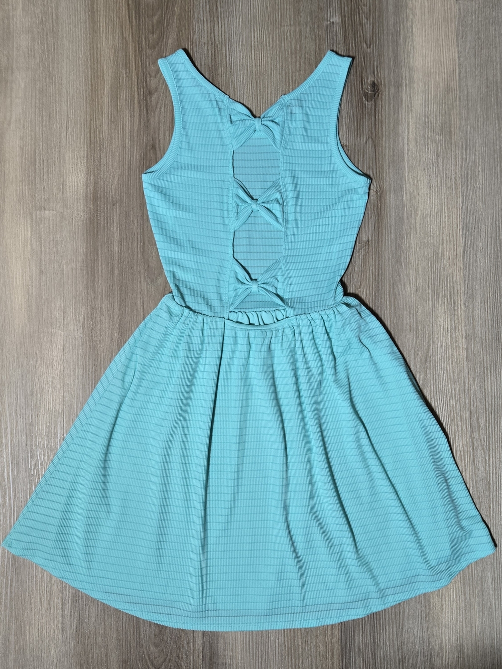 Ocean Drive Turquoise Ribbed Tank - Picture 3 of 7